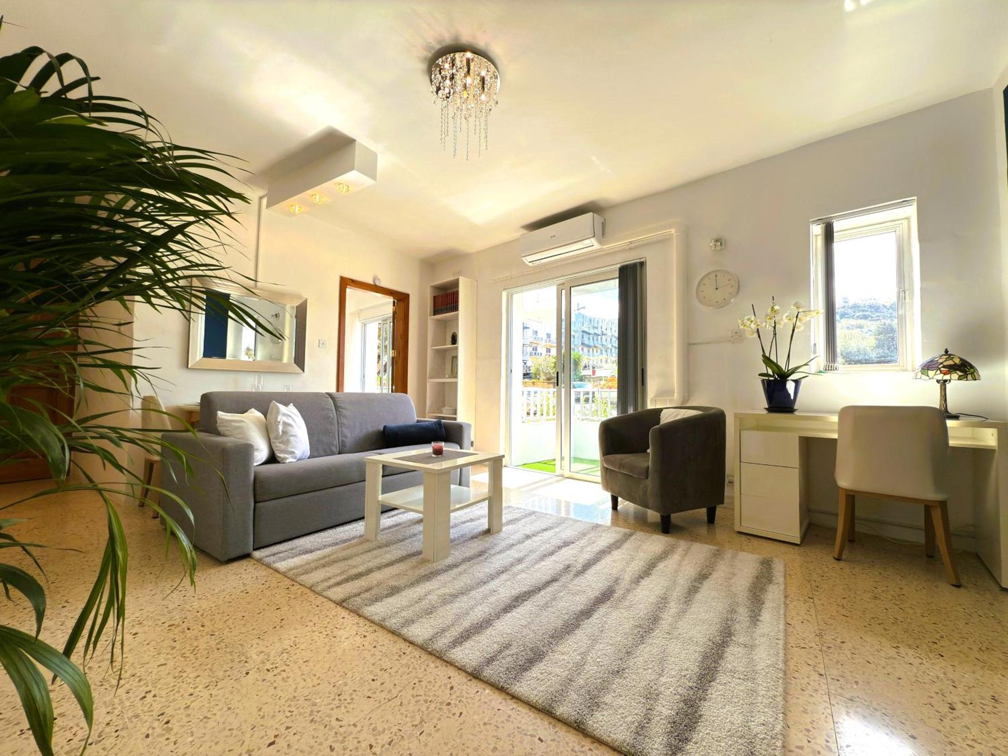 Close To Beach Unique & Cozy Apartment 3 Balconies Country Views Mellieħa Exterior foto